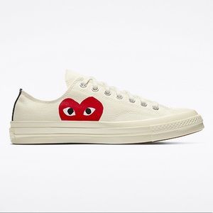 CDG play converse chuck 70 low top